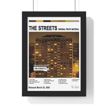 The Streets - Original Pirate Material Album Cover Poster - Poster Kingz - A5 (unframed) - White - 