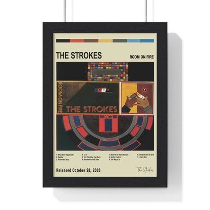 The Strokes - Room On Fire Album Cover Poster - Poster Kingz - A5 (unframed) - Vintage - 