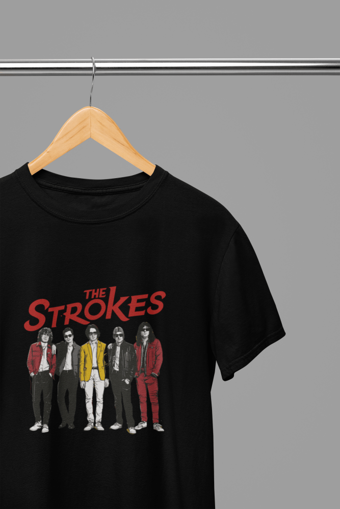 The Strokes T-Shirt/Sweatshirt - Poster Kingz - S - T-Shirt - Black