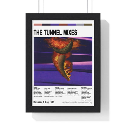 The Tunnel Mixes Album Cover Poster - Poster Kingz - A5 (unframed) - White - 