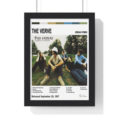 The Verve - Urban Hymns Album Cover Poster - Poster Kingz - A5 (unframed) - White - 