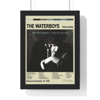 The Waterboys - This Is The Sea Album Cover Poster - Poster Kingz - A5 (unframed) - Vintage - 