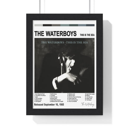 The Waterboys - This Is The Sea Album Cover Poster - Poster Kingz - A5 (unframed) - White - 