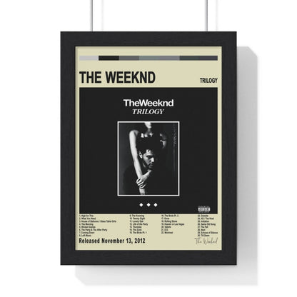 The Weeknd Album Cover Poster - Poster Kingz - A5 (unframed) - Vintage - Trilogy