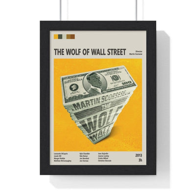 Framed The Wolf of Wall Street - Comedy poster