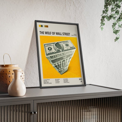 Framed The Wolf of Wall Street - Comedy poster