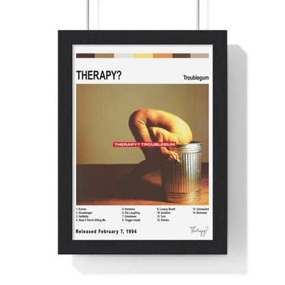 Therapy? - Troublegum Album Cover Poster - Poster Kingz - A5 (unframed) - White - 