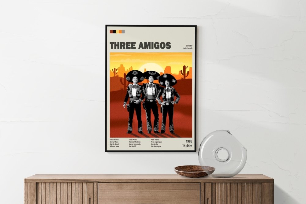 Three Amigos Movie Poster - Poster Kingz