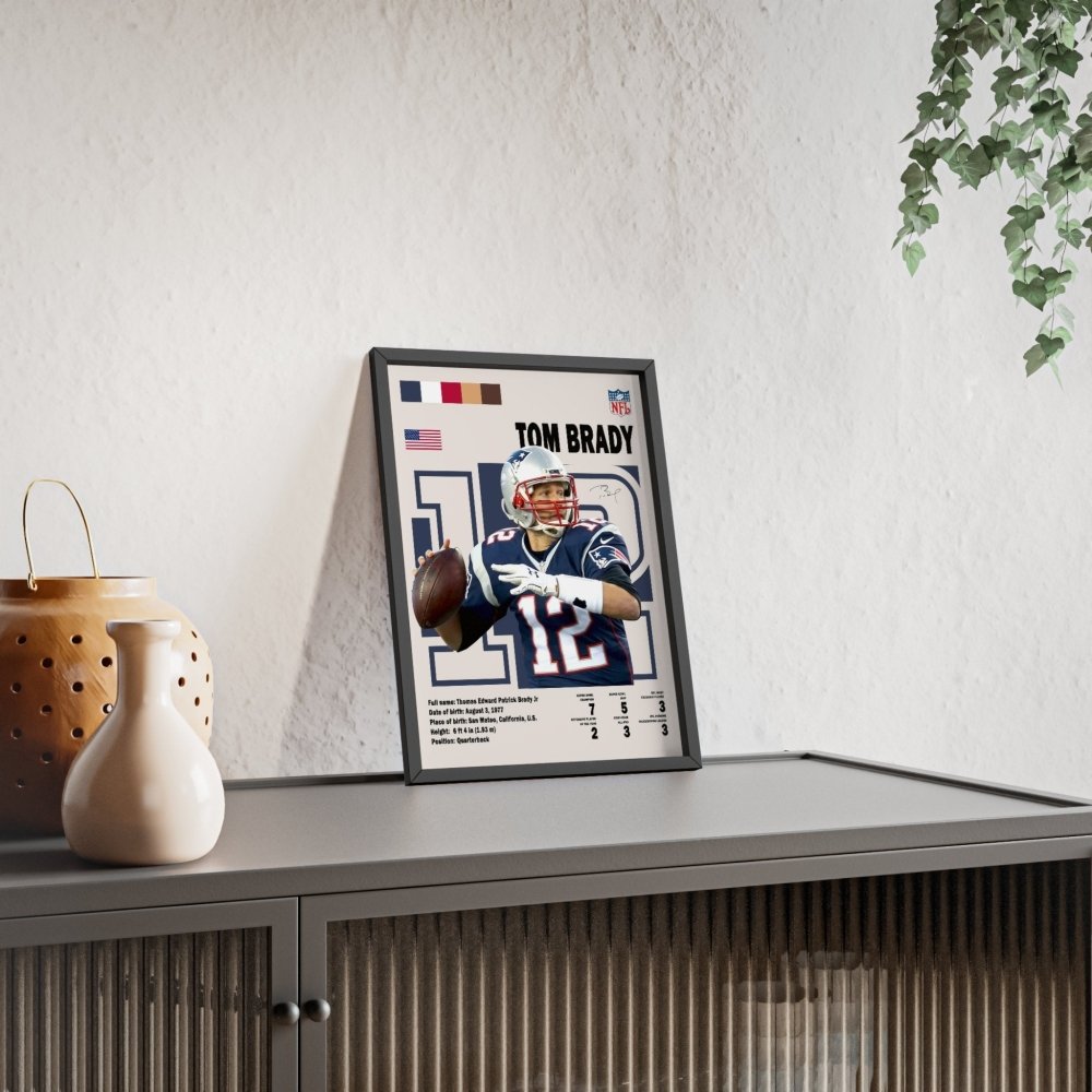 Tom Brady Poster - Poster Kingz deco