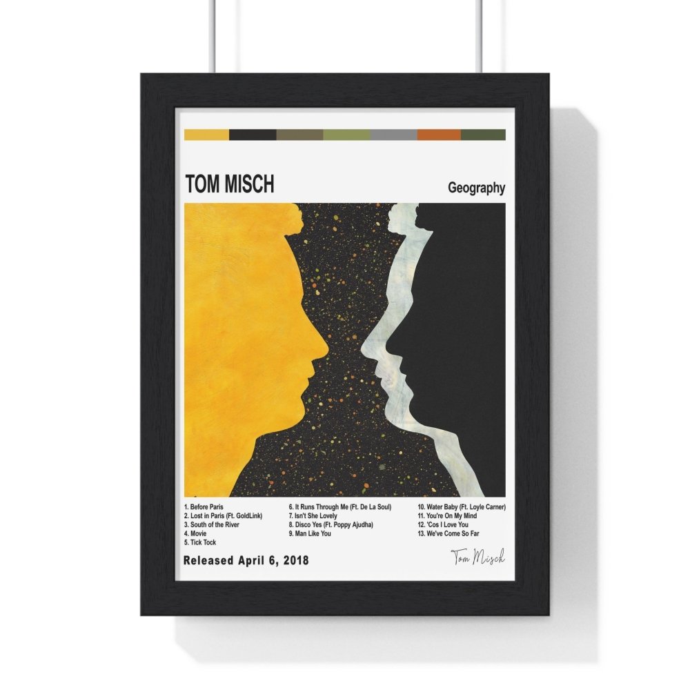 Tom Misch - Geography Album Cover Poster - Poster Kingz