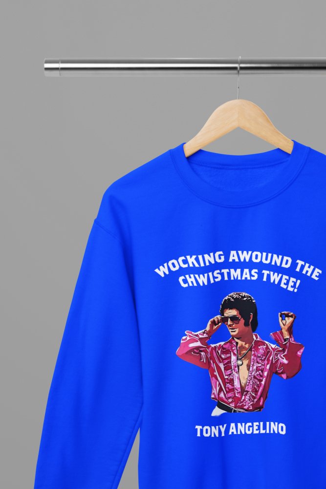 Tony Angelino - Only Fools and Horses Xmas UK TV Show T-Shirt/Sweatshirt - Poster Kingz