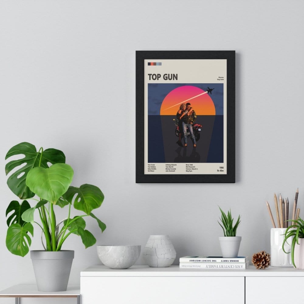 Top Gun: Maverick Movie Poster – High - Flying Action Sequel Art Print - Poster Kingz - A2 (unframed) - Maverick - 