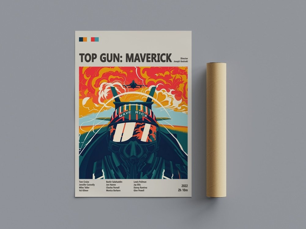 Top Gun, Maverick Movie Poster - Poster Kingz