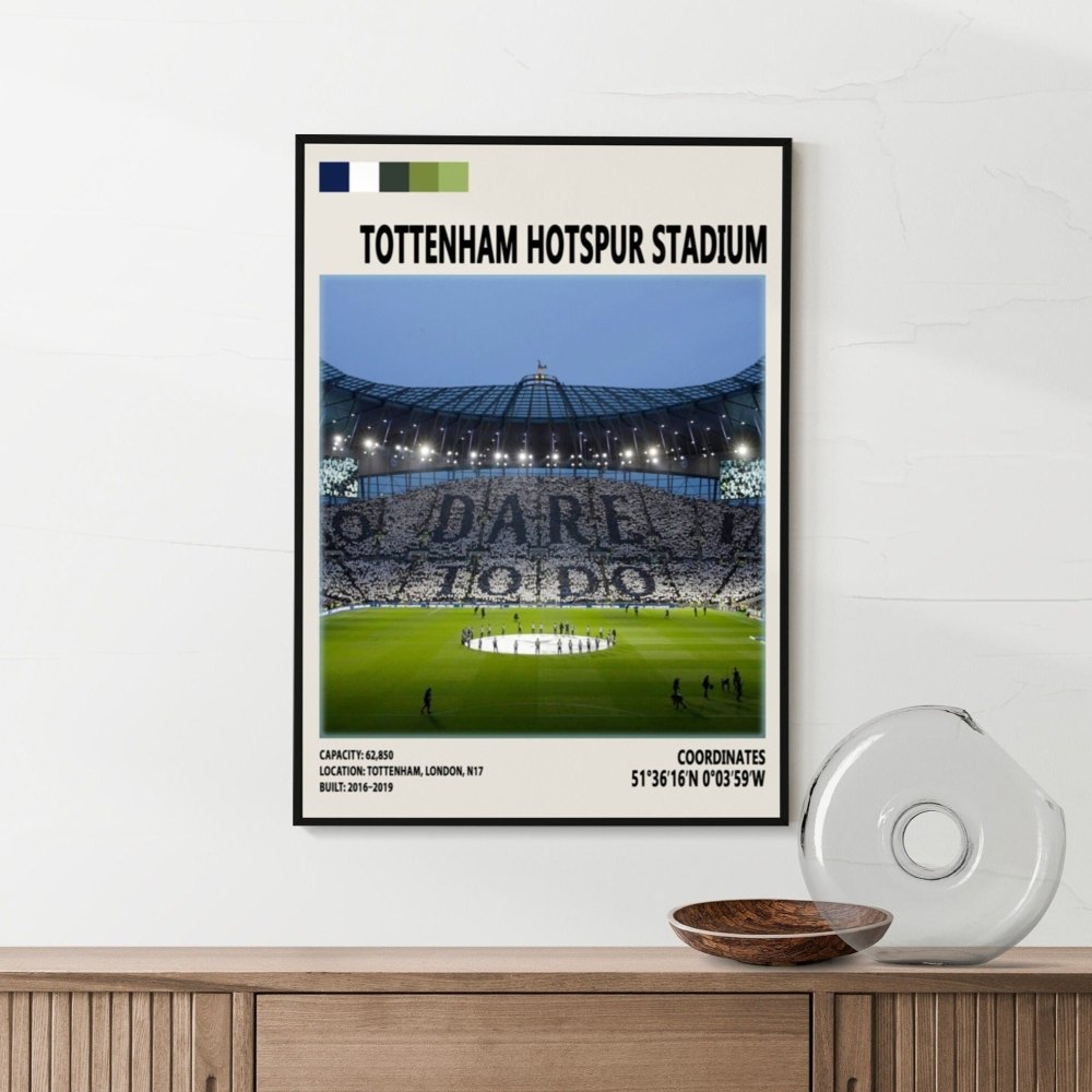 Tottenham Hotspur stadium poster - Poster Kingz