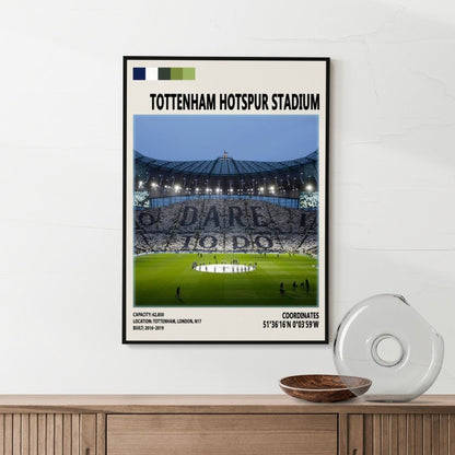 Tottenham Hotspur stadium poster - Poster Kingz