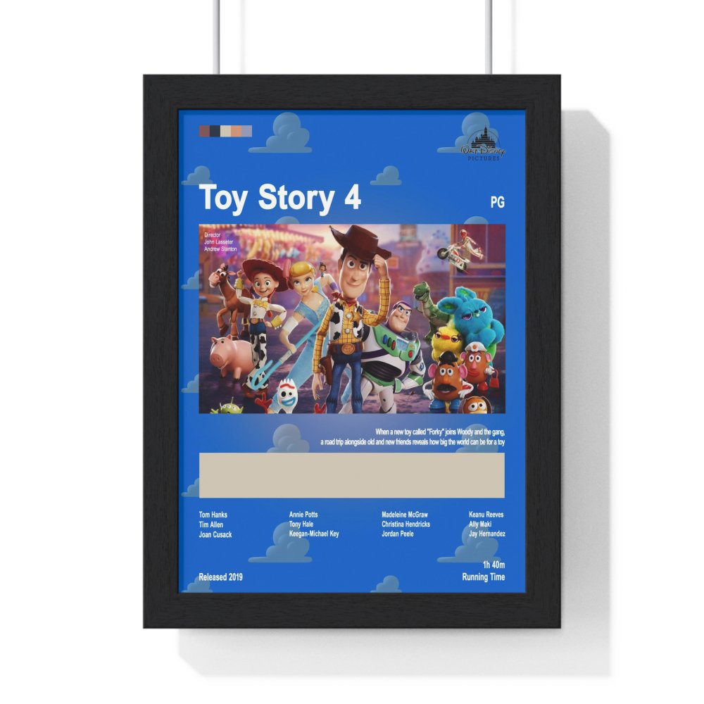 Toy Story 1,2,3,4 Movie Poster - Poster Kingz