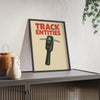 Framed Track Entities Poster - Retro Ghost Detector Print poster