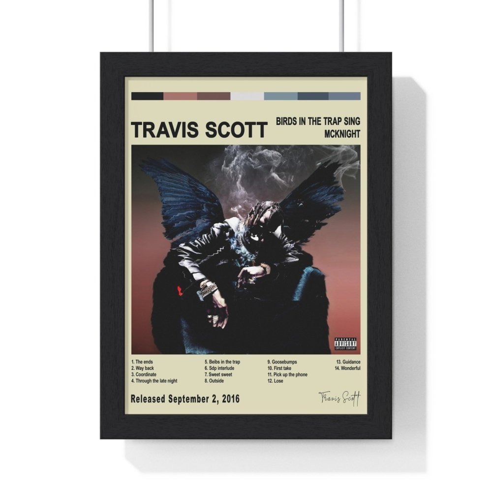 Travis Scott Album Cover Wall Poster - Poster Kingz