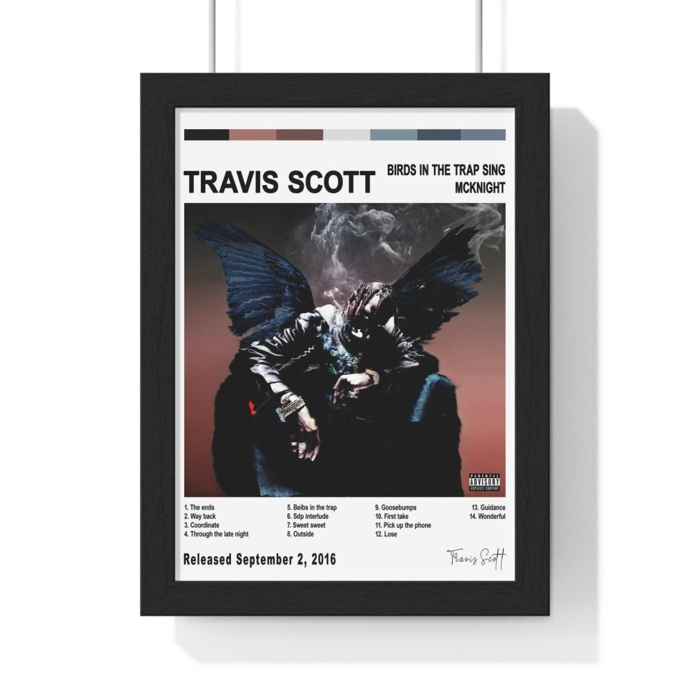 Travis Scott Album Cover Wall Poster - Poster Kingz