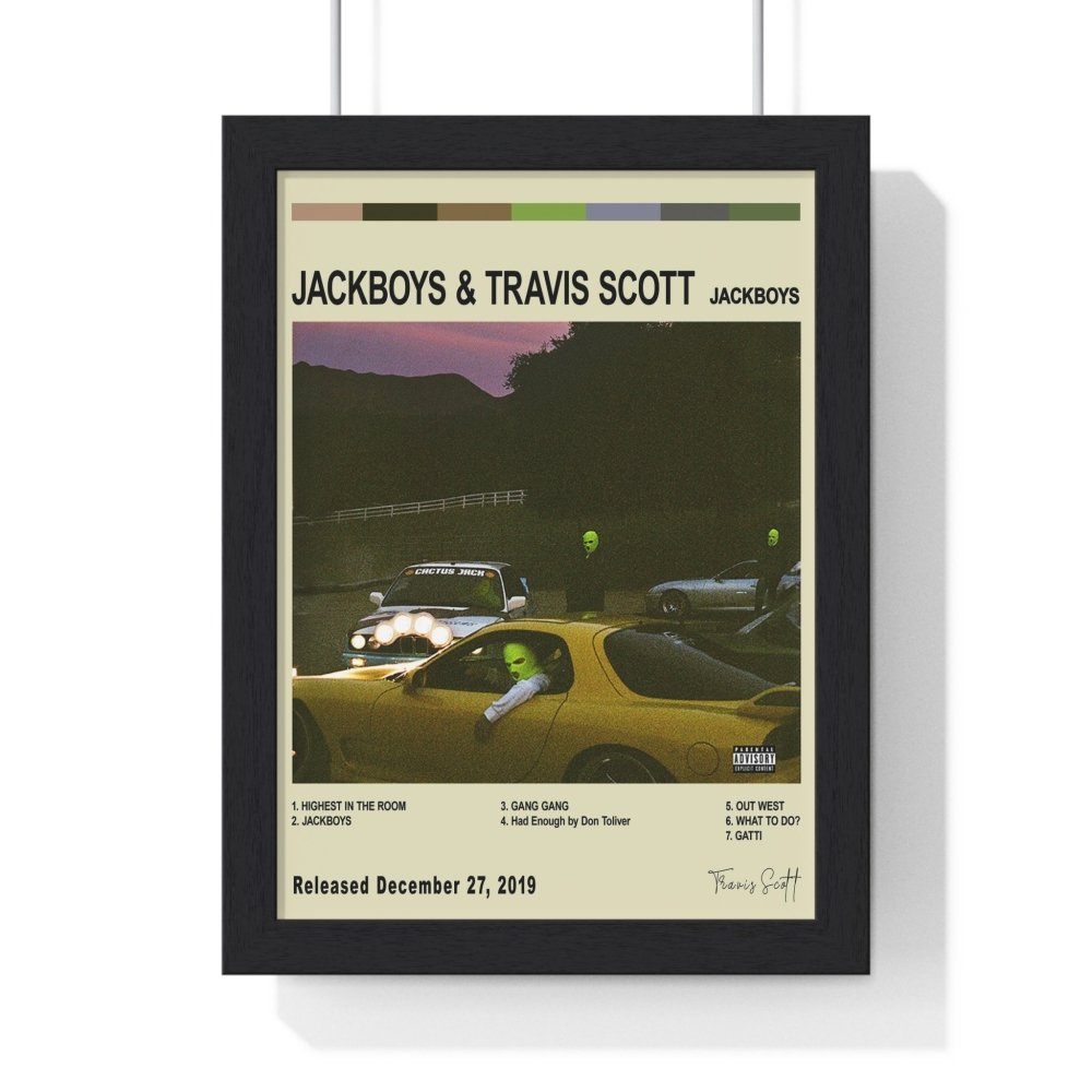 Travis Scott Album Cover Wall Poster - Poster Kingz