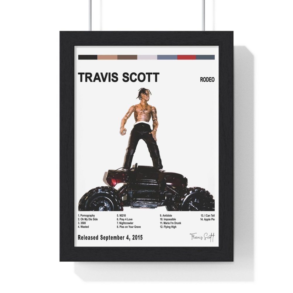 Travis Scott Album Cover Wall Poster - Poster Kingz