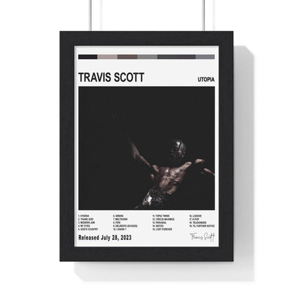 Travis Scott Album Cover Wall Poster - Poster Kingz