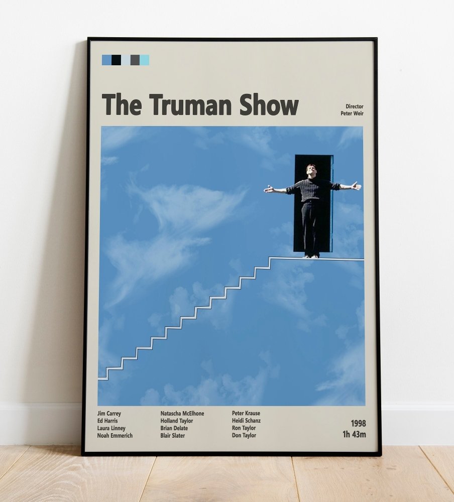 Trueman Show movie poster - Poster Kingz