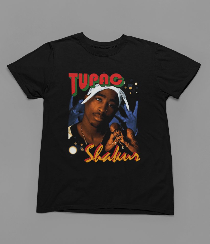 Tupac Music T-Shirt - Poster Kingz