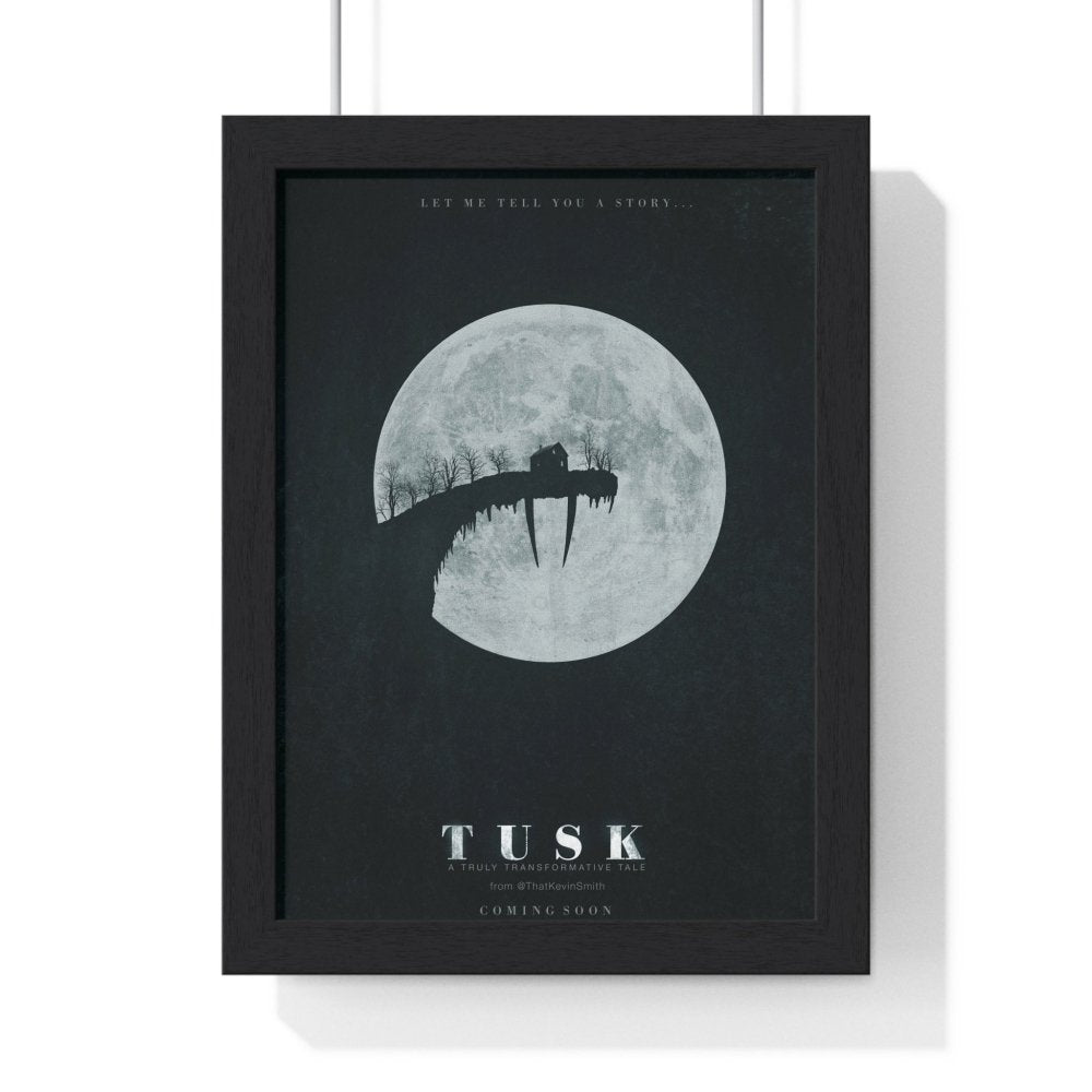 Tusk Movie Poster – Quirky Horror Comedy Art Print - Poster Kingz - A2 (unframed) - Design 1 - 