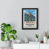 Framed Twickenham Stadium poster