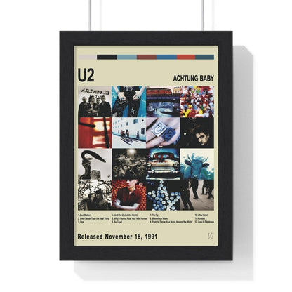 U2 Album Cover Poster - Poster Kingz