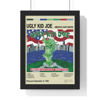 Ugly Kid Joe - America's Least Wanted Album Cover Poster - Poster Kingz - A5 (unframed) - Vintage - 