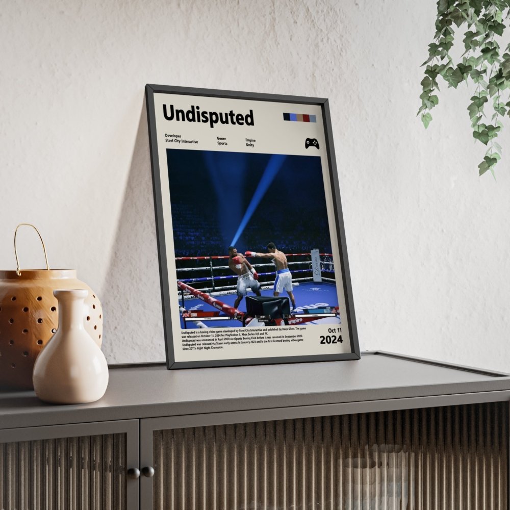 Undisputed - Gaming Poster - Poster Kingz - A5 (unframed) - 