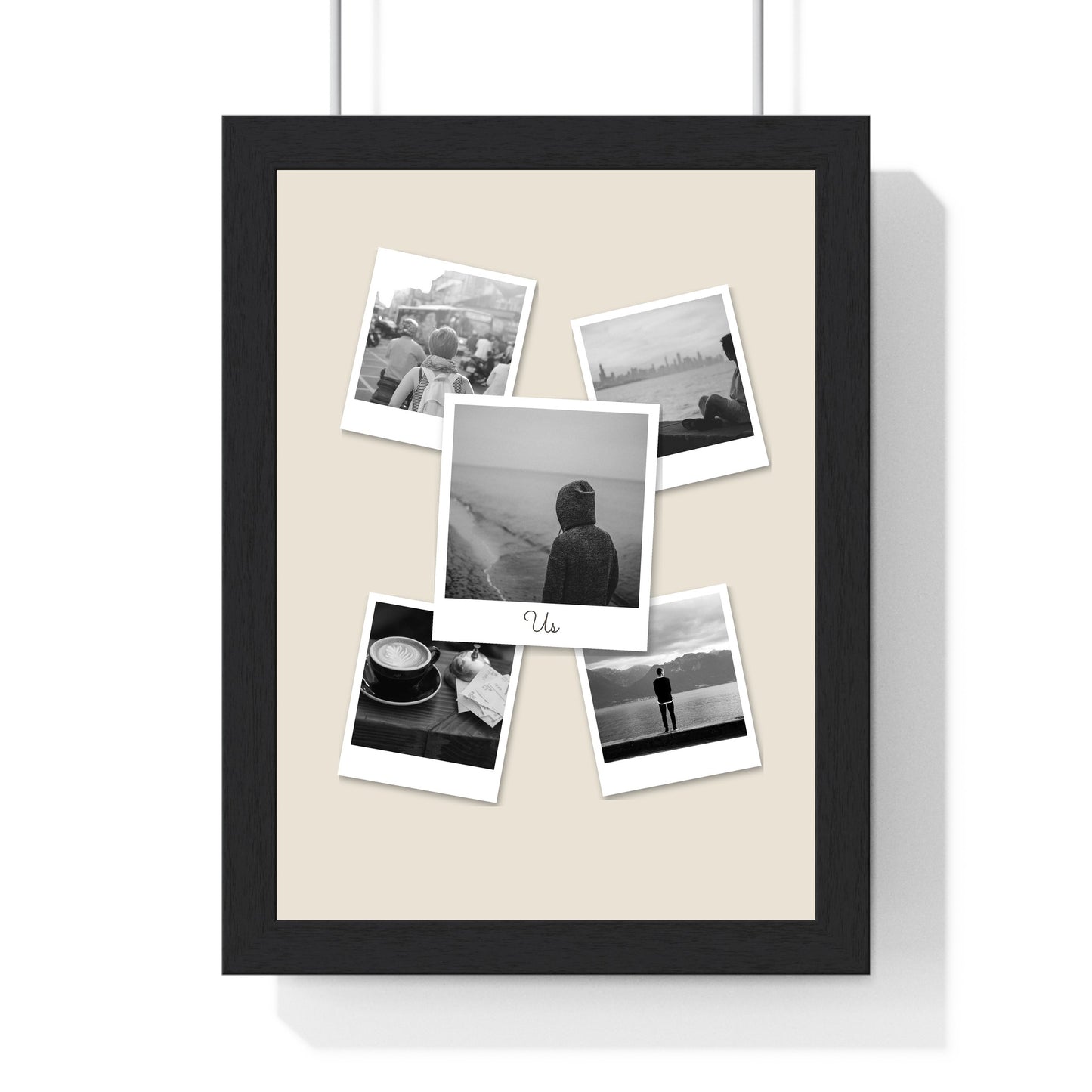 Personalised Polaroid Photo Collage Print | Custom Photo Poster | Best Friend Gift