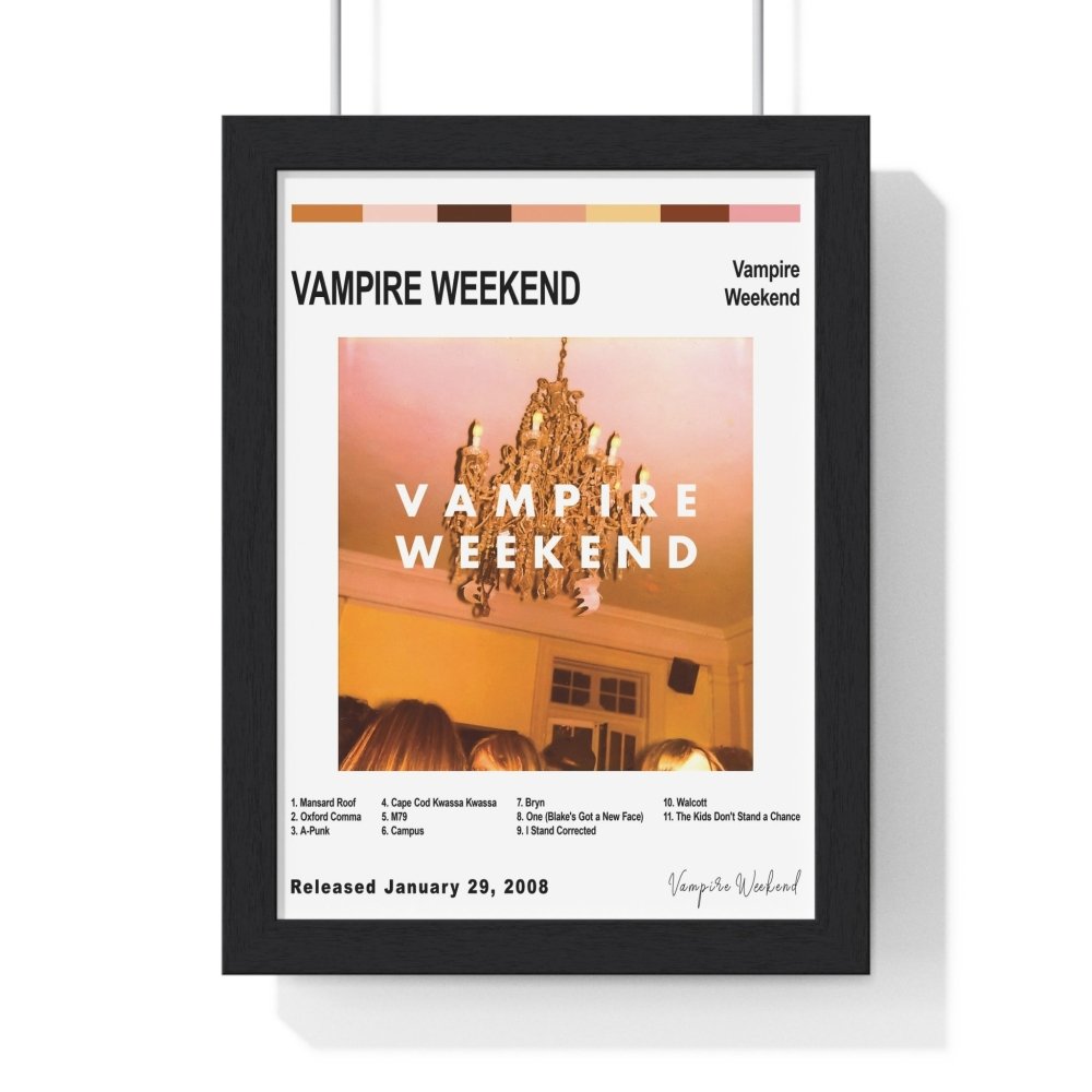 Vampire Weekend - Vampire Weekend Album Cover Poster - Poster Kingz