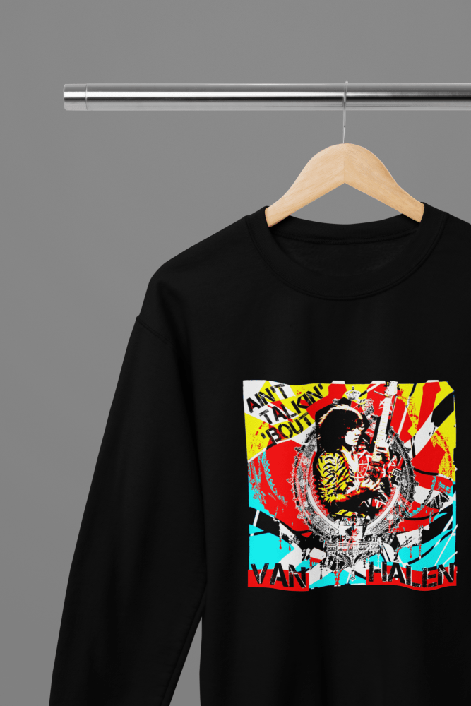 Van Halen T-Shirt/Sweatshirt - Poster Kingz - S - Design 1 Sweatshirt - Black