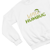 Black t-shirt with VAR Humbug Christmas Jumper Football Parody wall display