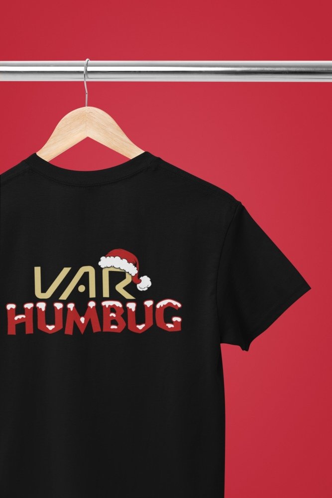 VAR Humbug Xmas Football Soccer T-Shirt/Sweatshirt - Poster Kingz