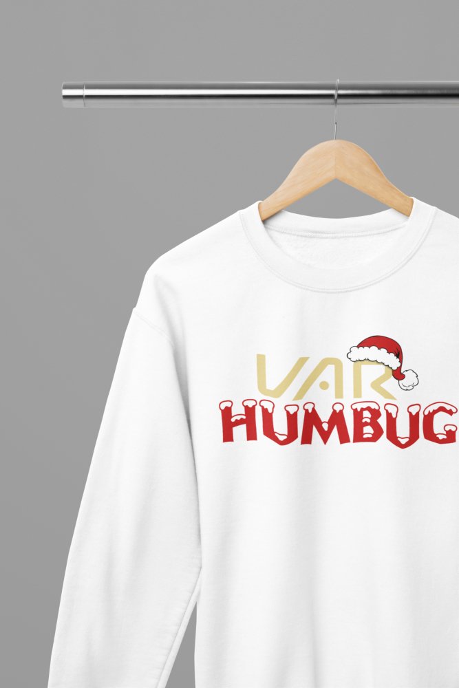 VAR Humbug Xmas Football Soccer T-Shirt/Sweatshirt - Poster Kingz