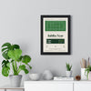 Jubilee Year 1977 Tennis print framed on a living room wall
