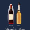 Personalised Mr & Mrs Drinks Print - second design