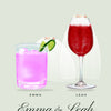 Personalised Mr & Mrs Drinks Print - third design