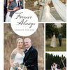 Personalised Wedding Photo Collage Print - design detail