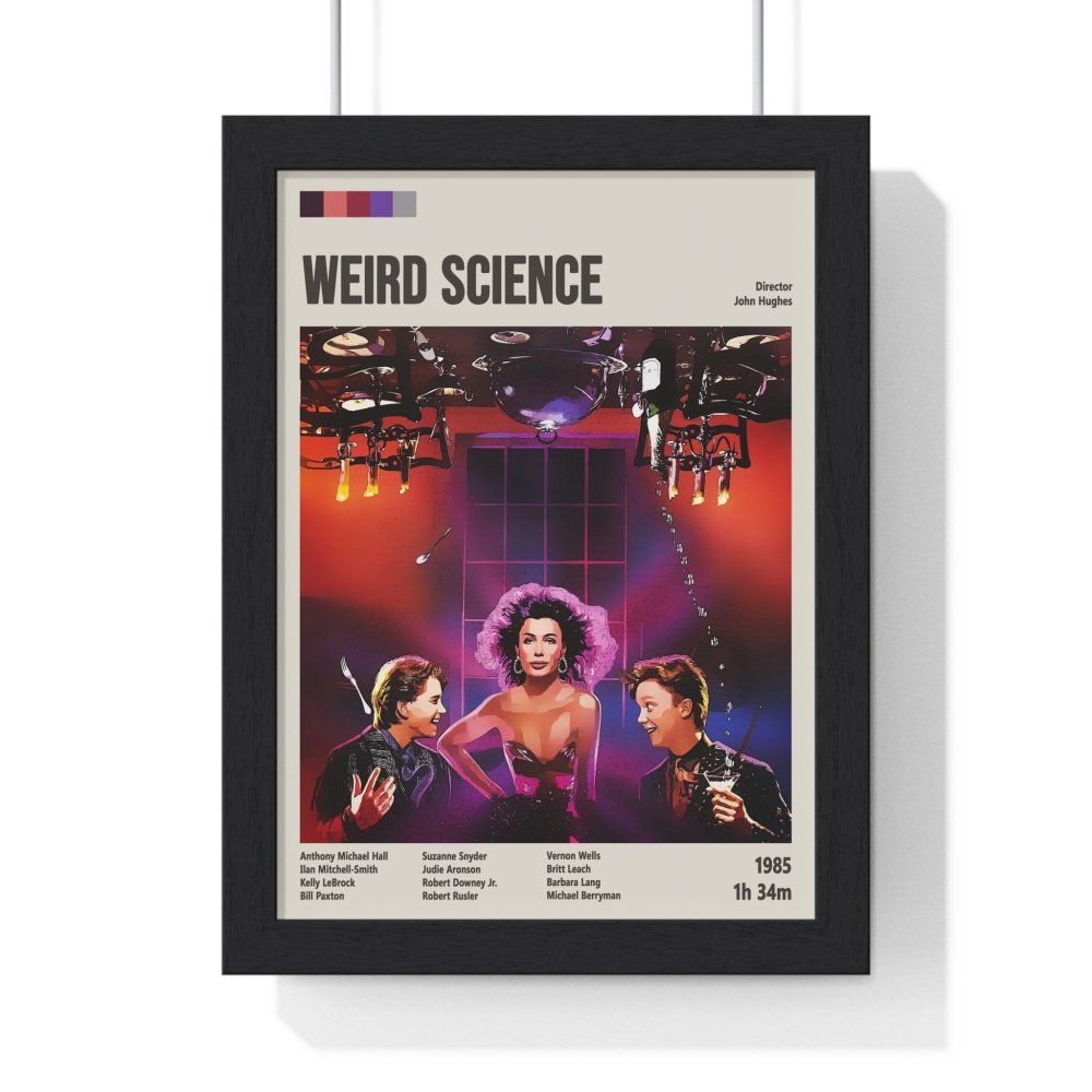 Weird Science 80s Movie Poster - Poster Kingz