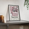 Wembley Stadium map framed poster lifestyle mockup
