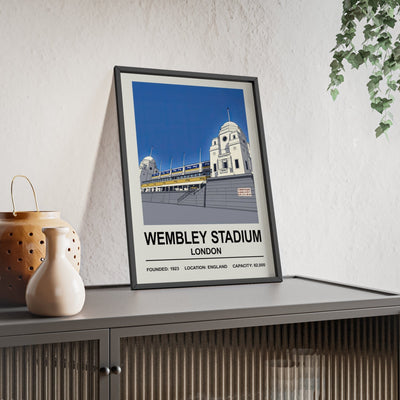 Framed Wembley Stadium Print Twin Towers poster