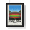 Framed Wembley Stadium Stand poster