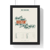 West Midlands Sayings Print in a black frame