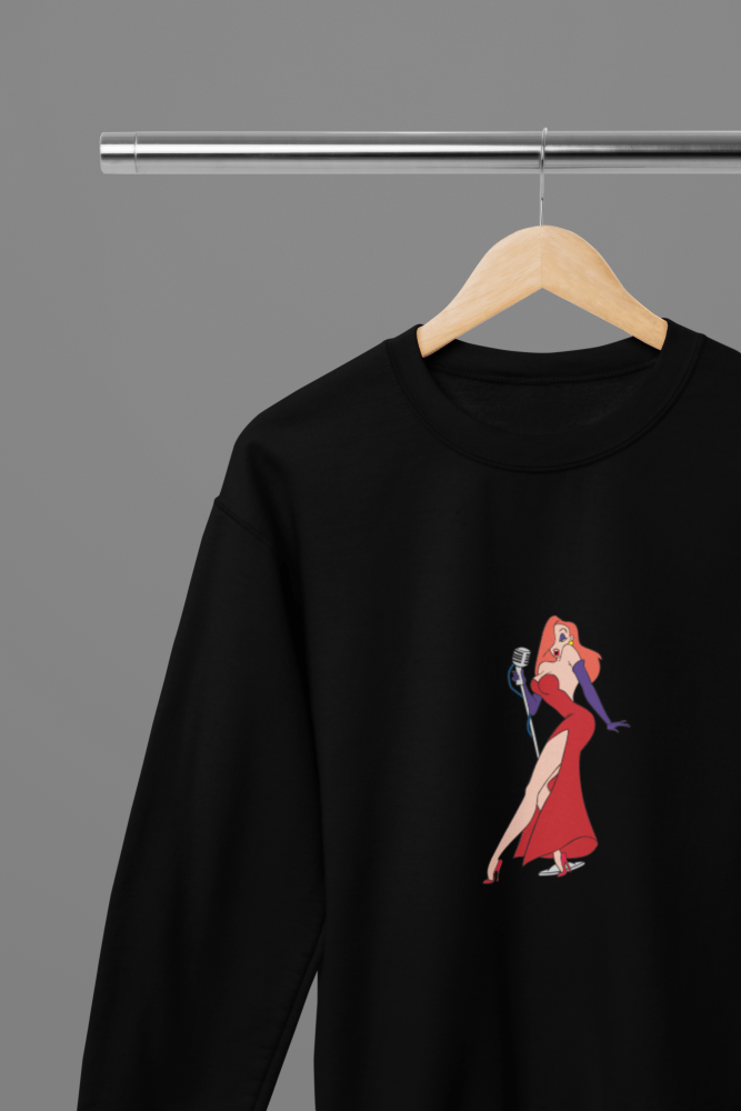 Who Framed Roger Rabbit - T-Shirt/Sweatshirt - Poster Kingz - S - Black - Sweatshirt