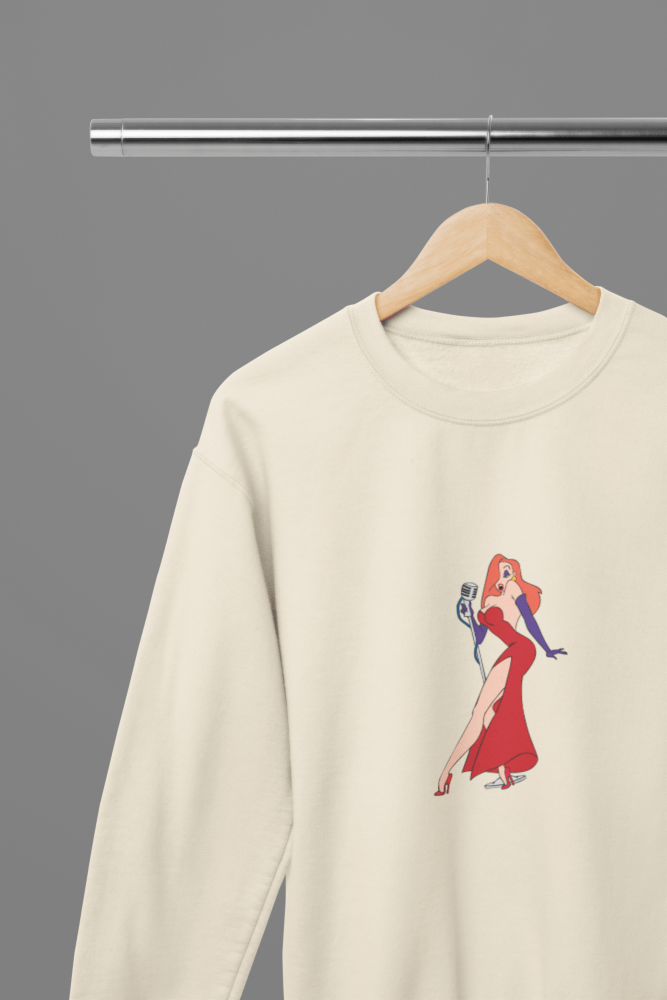 Who Framed Roger Rabbit - T-Shirt/Sweatshirt - Poster Kingz - S - Sand - Sweatshirt